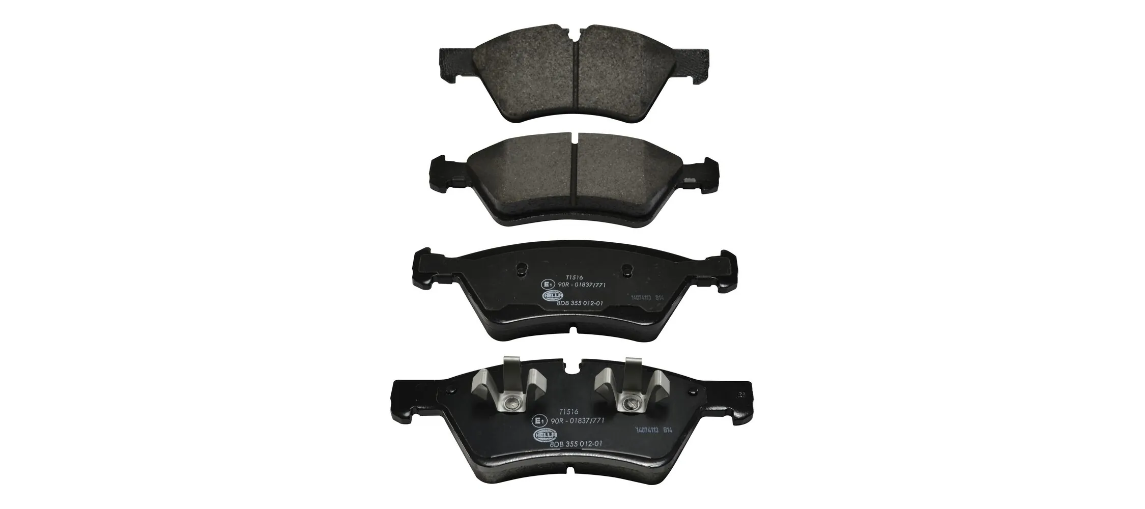Brake Pad Set, disc brake 8DB 355 012-011