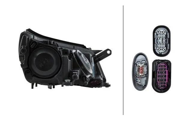 HELLA 1ZS 009 549-211 Headlight
