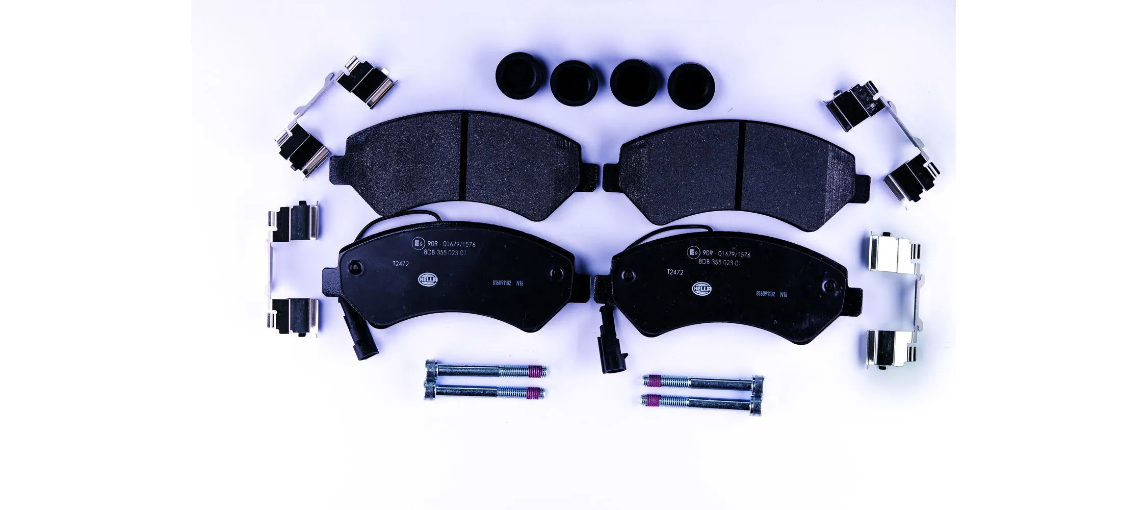 Brake Pad Set, disc brake 8DB 355 023-011