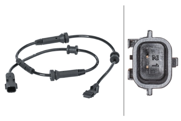 Sensor, wheel speed 6PU 012 679-671