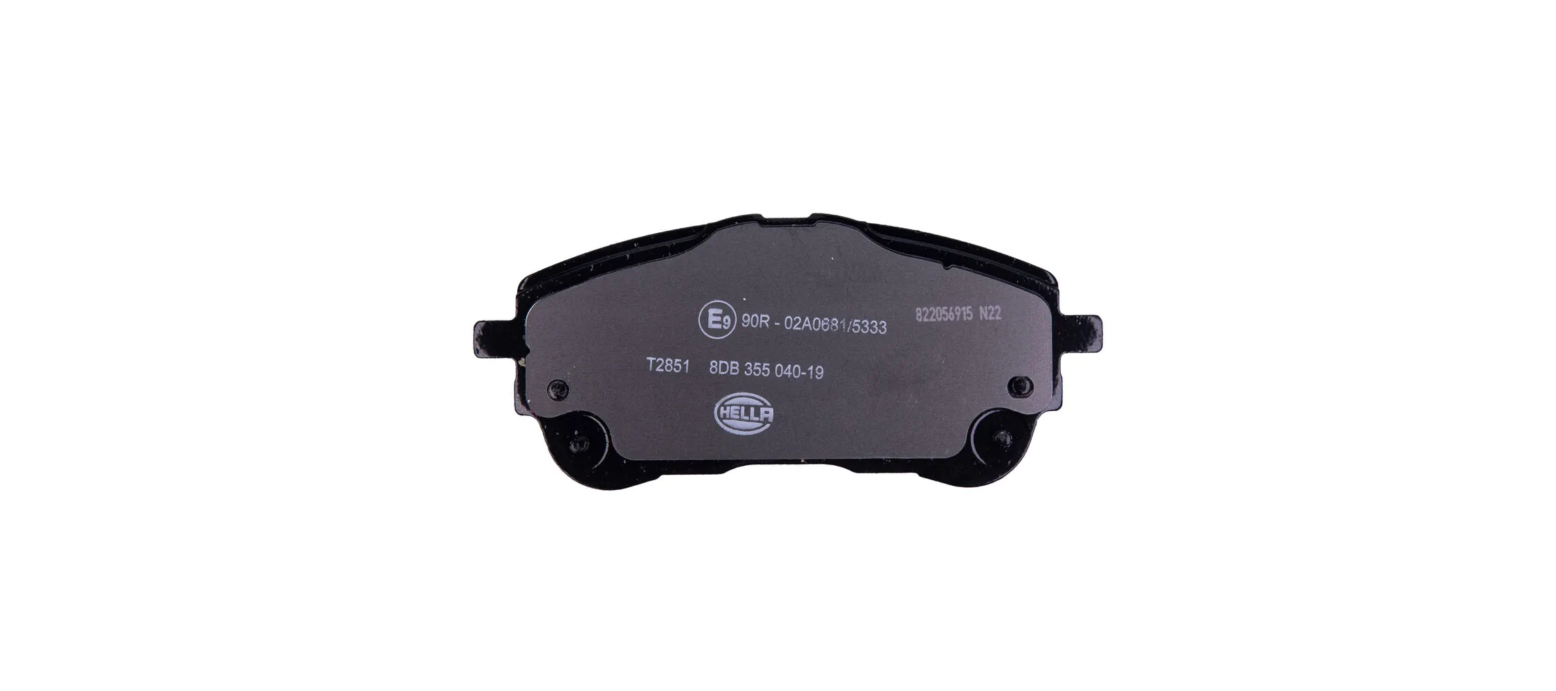Brake Pad Set, disc brake 8DB 355 040-191