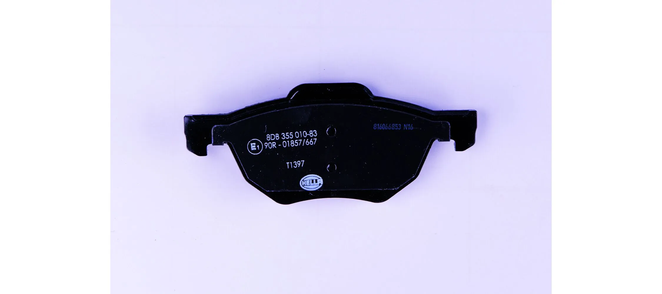 Juego de pastillas de freno 8DB 355 010-831