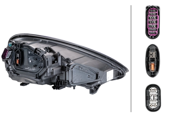 HELLA 1ZT 011 099-511 Headlight