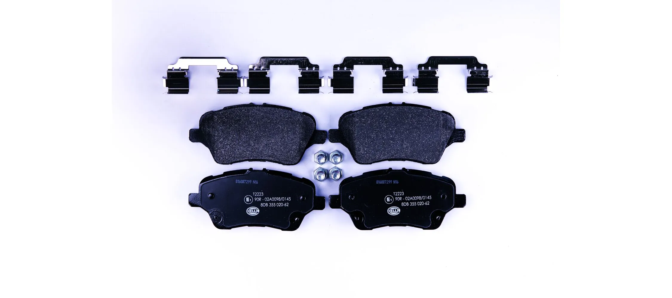 Brake Pad Set, disc brake 8DB 355 020-621