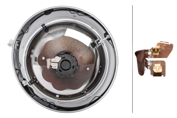 HELLA 1A8 001 149-011 Headlight