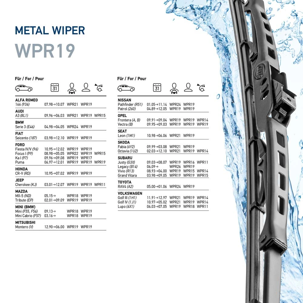 HELLA 9XW 190 253-191 Wiper Blade