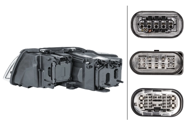 HELLA 1ZS 009 236-541 Headlight