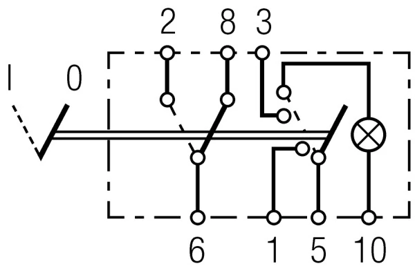 Hazard Warning Light Switch 6HH 004 570-451