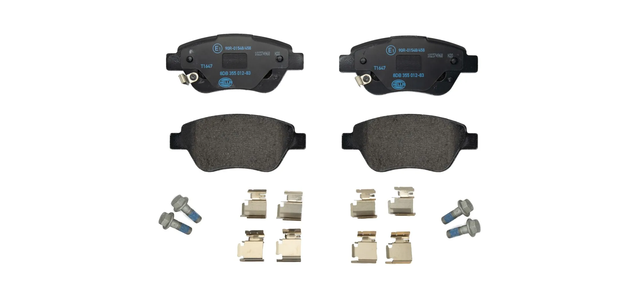 Brake Pad Set, disc brake 8DB 355 012-831