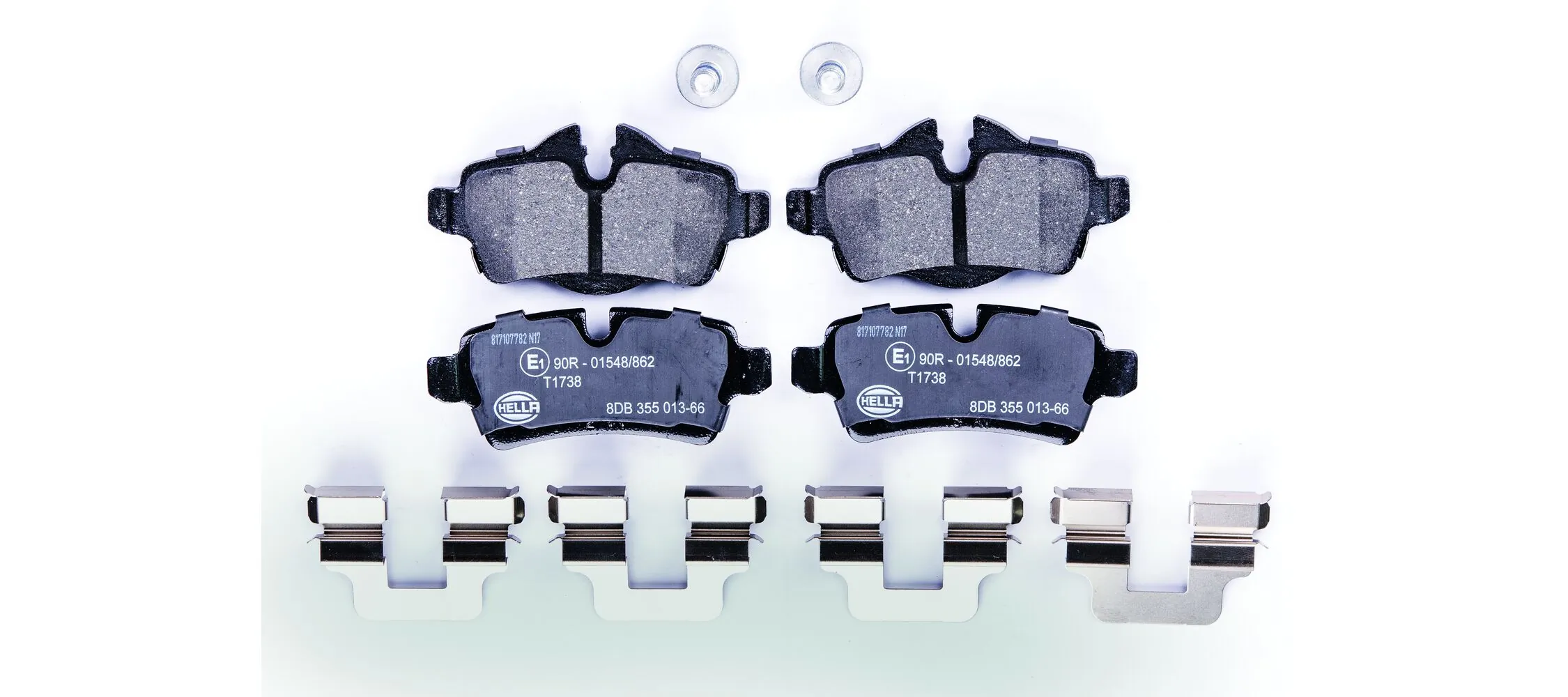 HELLA 8DB 355 013-661 Brake Pad Set, disc brake