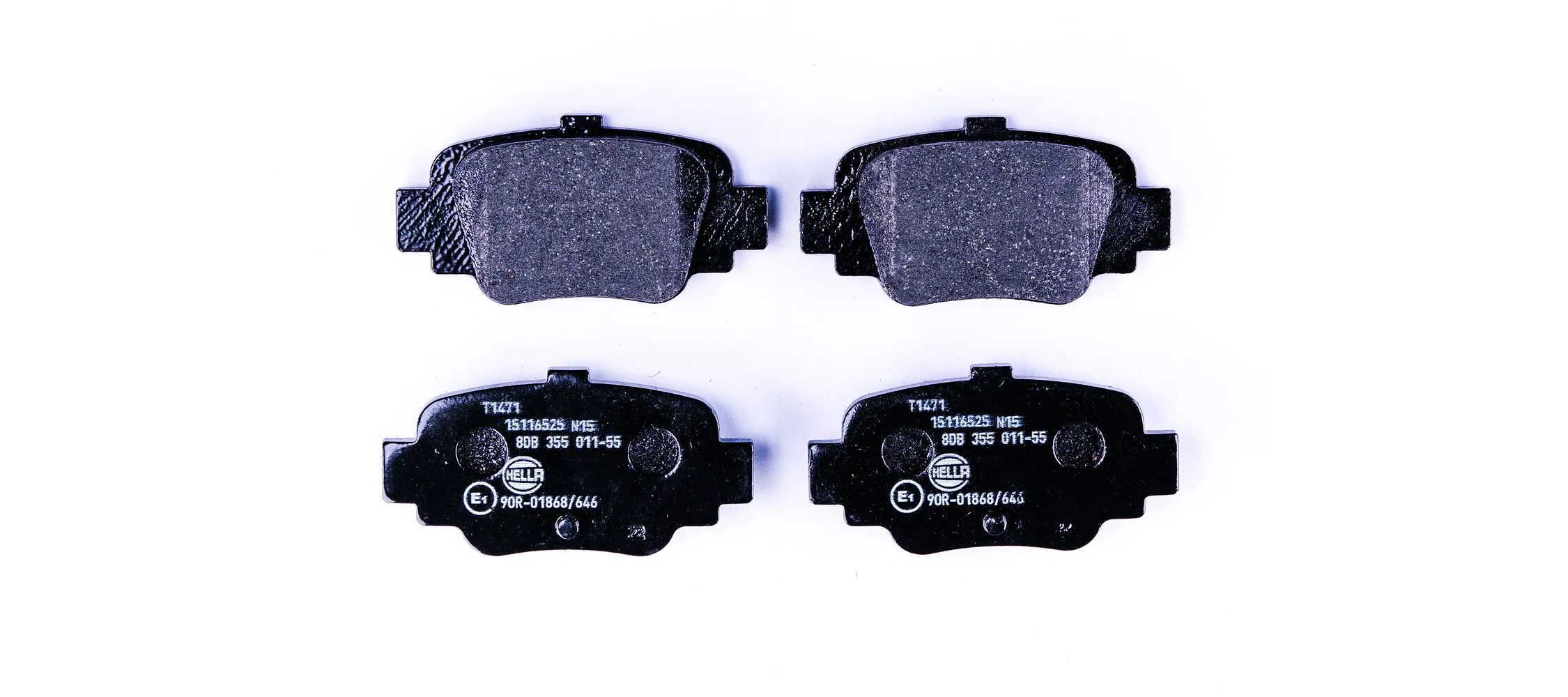 Brake Pad Set, disc brake 8DB 355 011-551