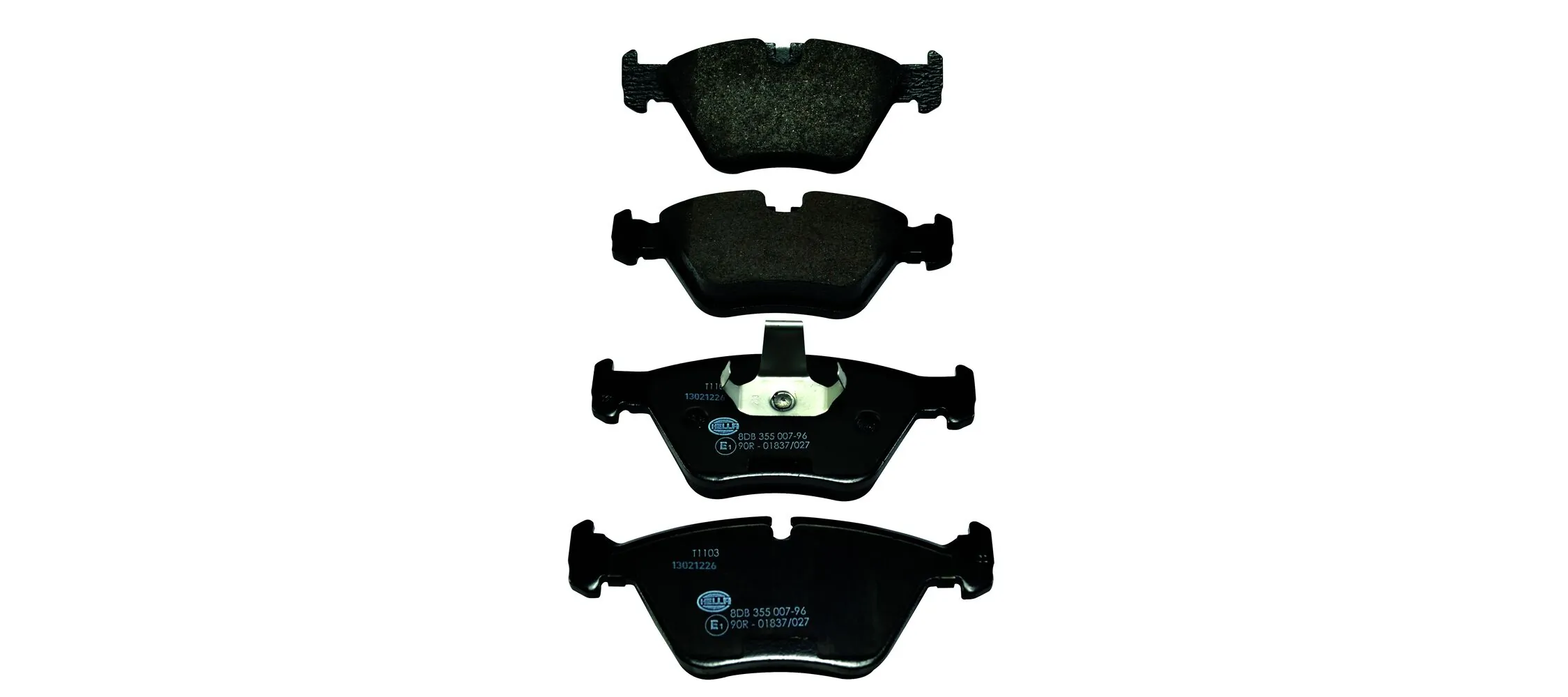 Brake Pad Set, disc brake 8DB 355 007-961