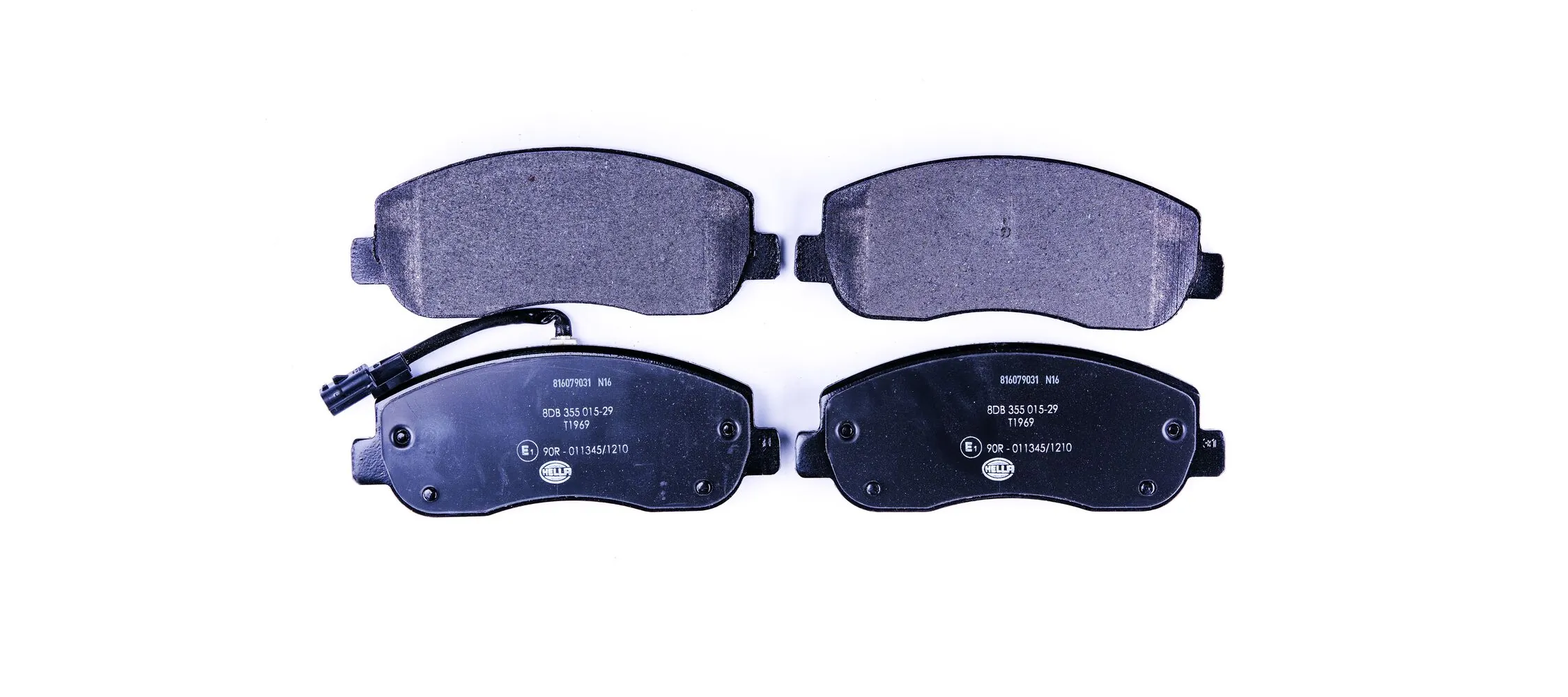 Brake Pad Set, disc brake 8DB 355 015-291