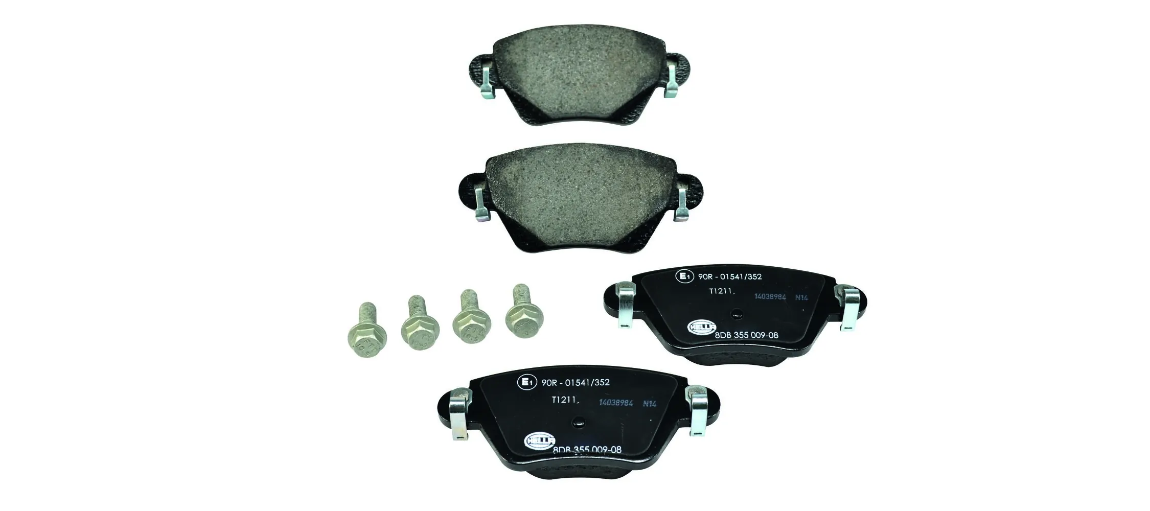 Brake Pad Set, disc brake 8DB 355 009-081