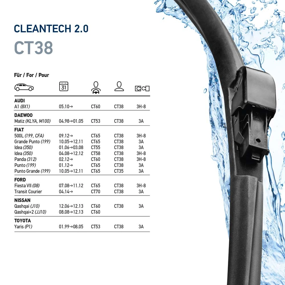 Wiper Blade CLEANTECH 9XW 358 053-151