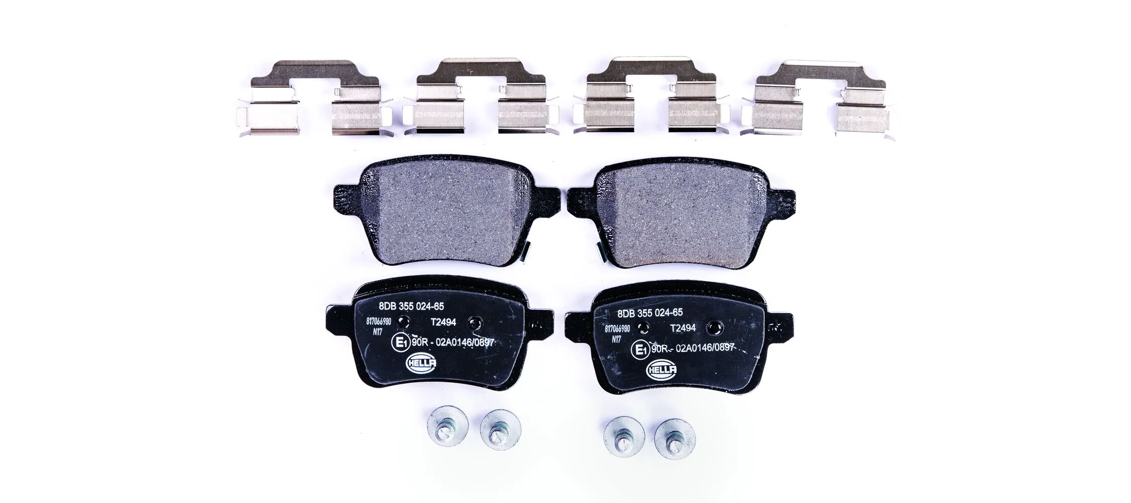 Brake Pad Set, disc brake 8DB 355 024-651