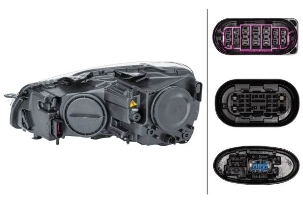 HELLA 1ZS 009 902-781 Headlight