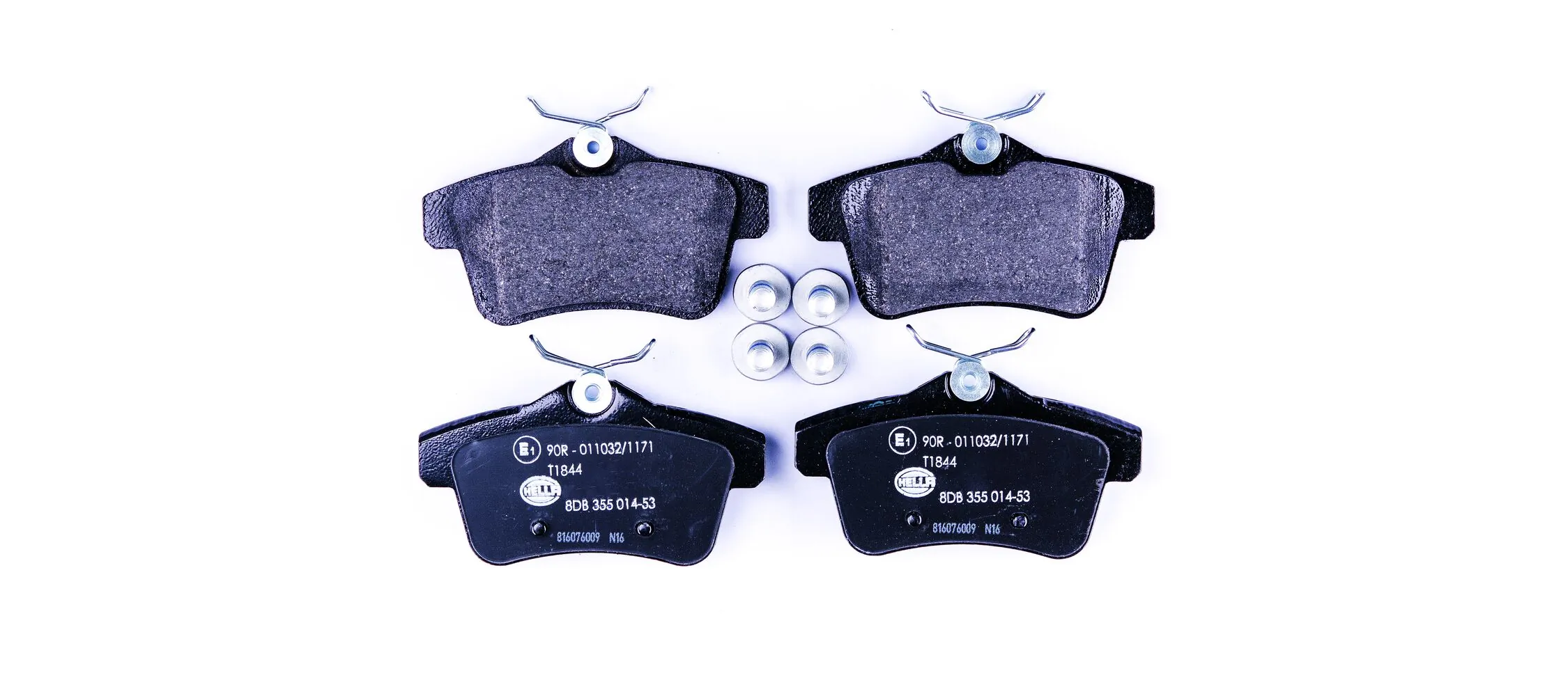 Brake Pad Set, disc brake 8DB 355 014-531