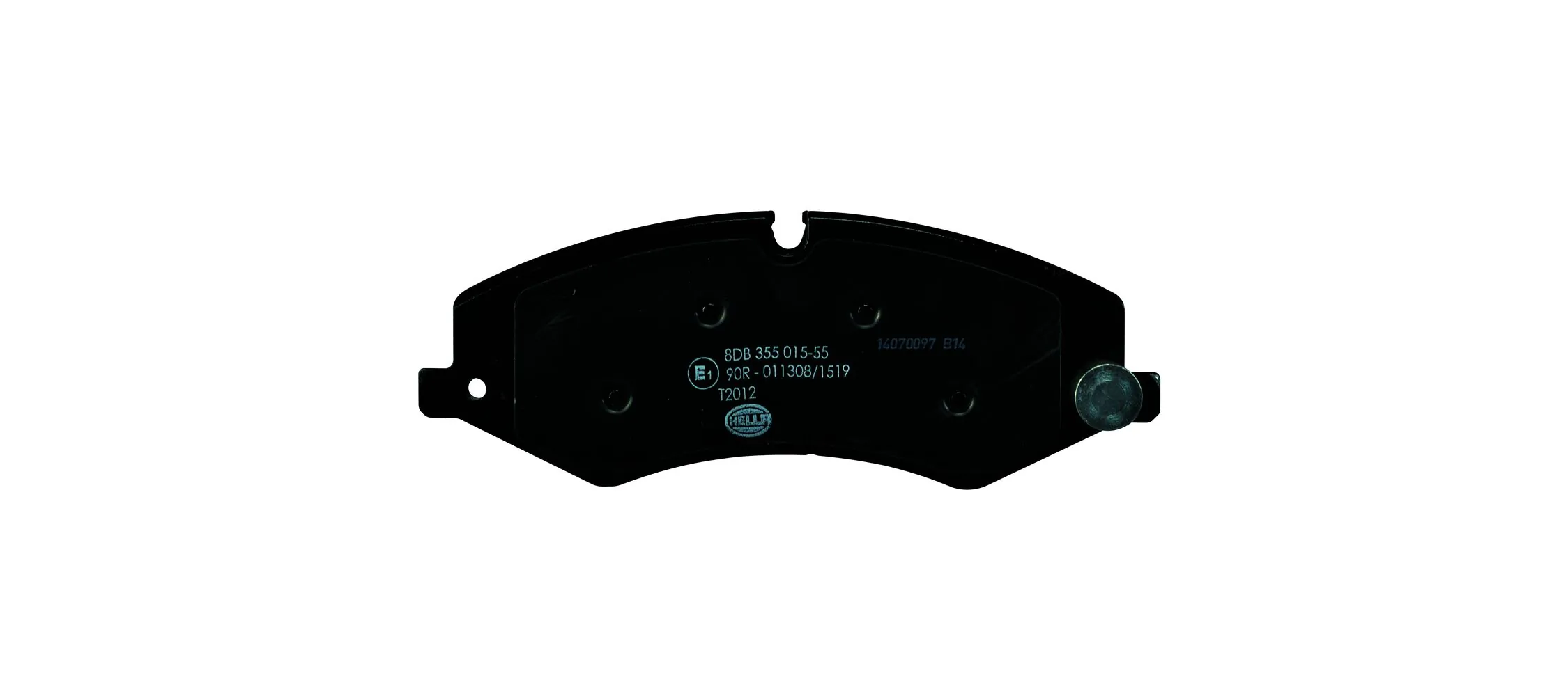 HELLA 8DB 355 015-551 Brake Pad Set, disc brake