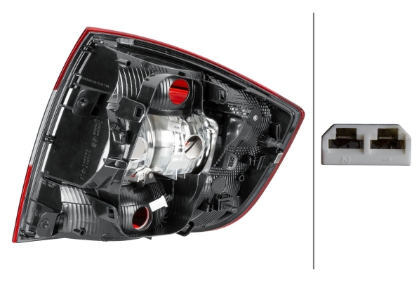 HELLA 9EL 354 849-031 Tail Light Assembly
