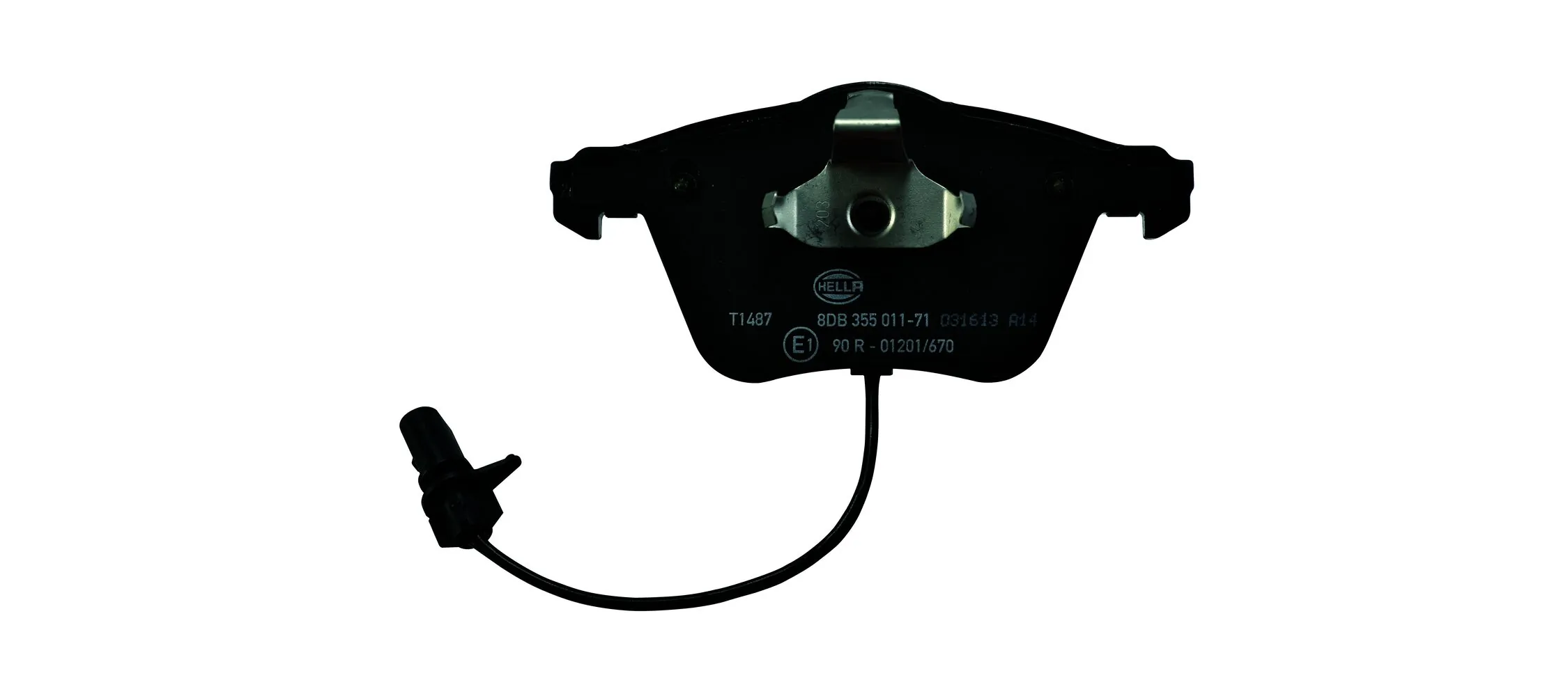 Brake Pad Set, disc brake 8DB 355 011-711