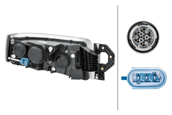 HELLA 1EL 011 899-411 Headlight