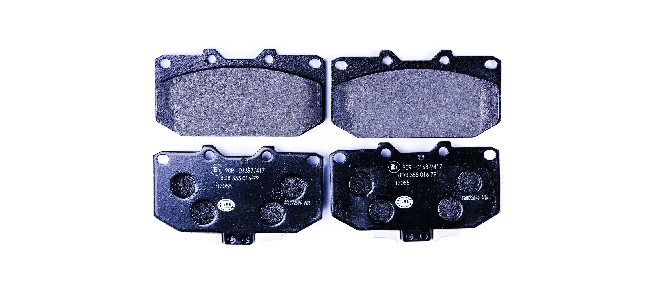 Brake Pad Set, disc brake 8DB 355 016-791