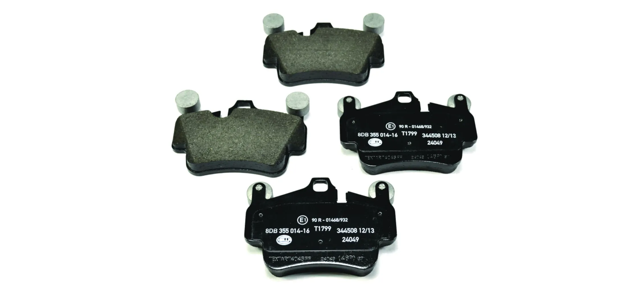 HELLA 8DB 355 014-161 Brake Pad Set, disc brake