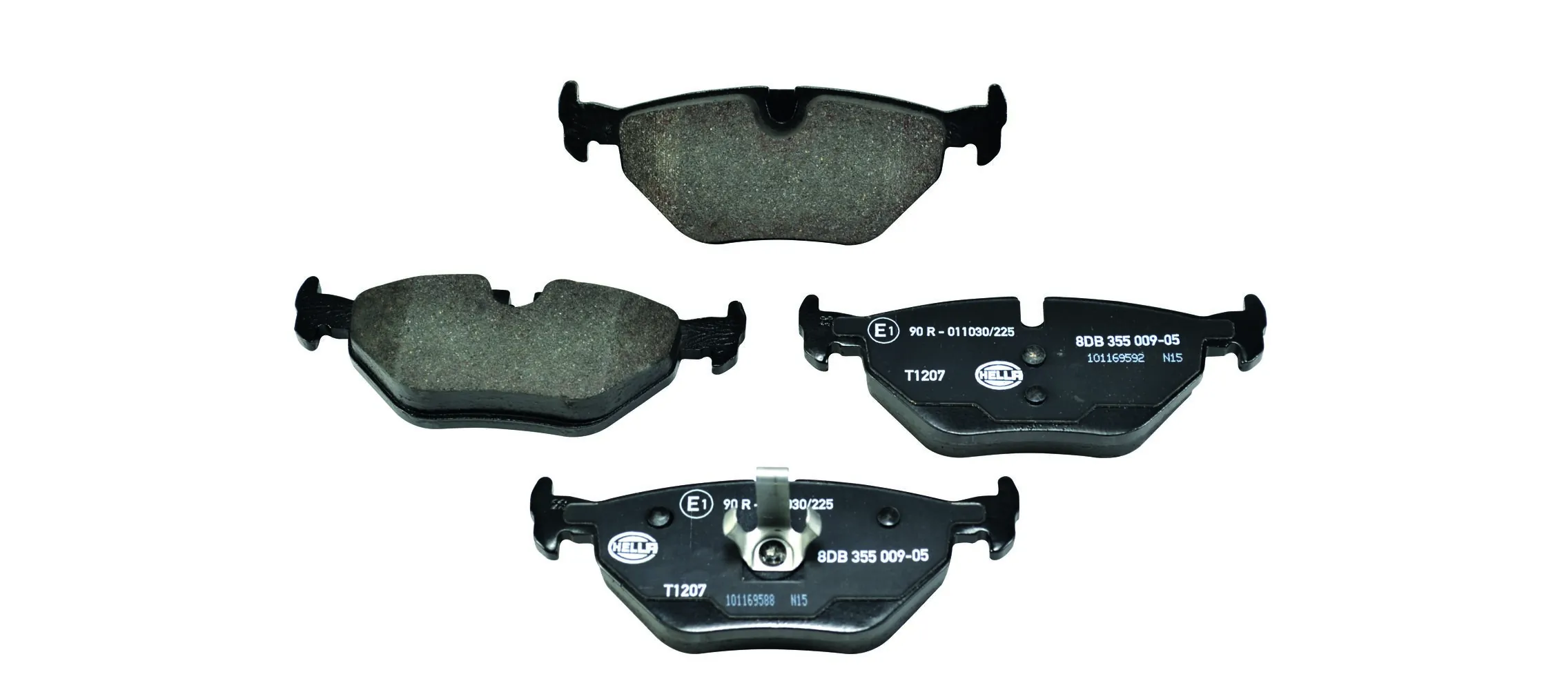 Brake Pad Set, disc brake 8DB 355 009-051