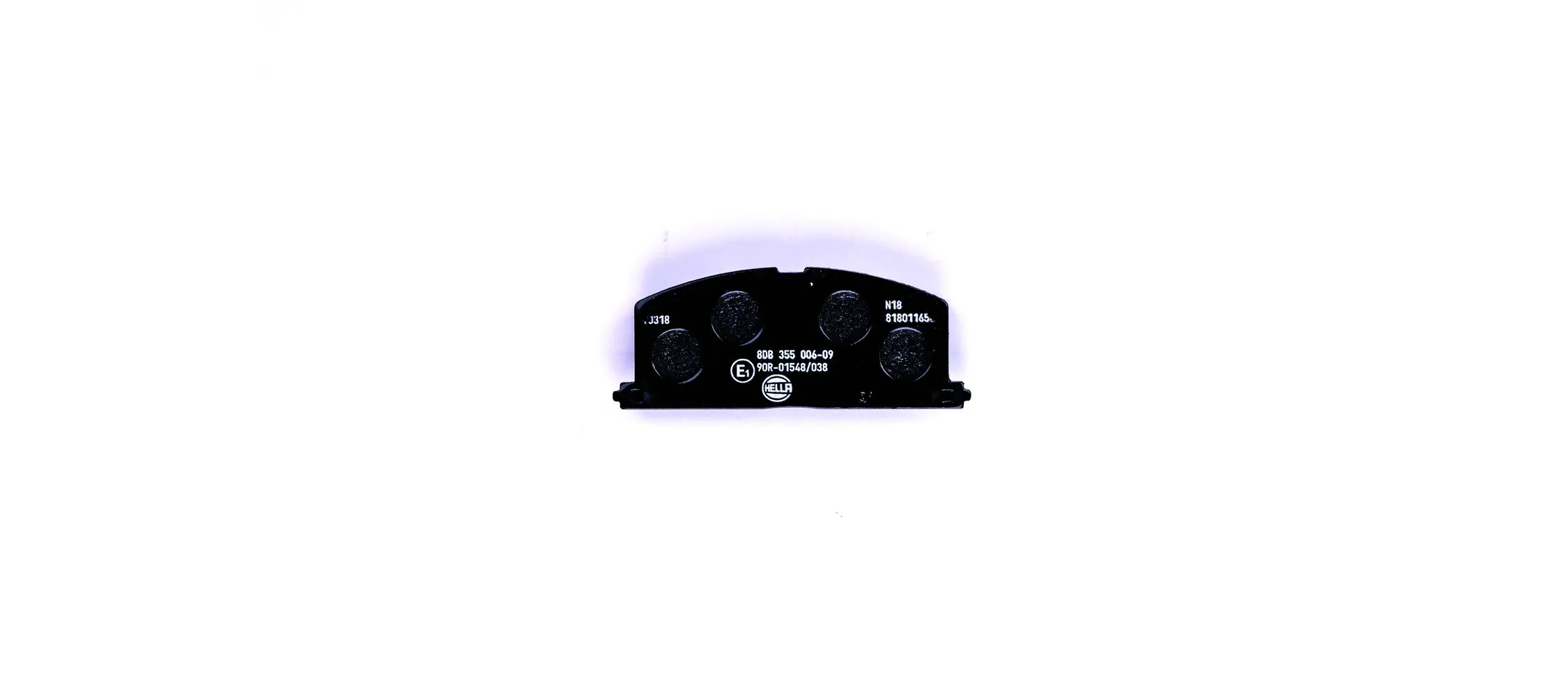 HELLA 8DB 355 006-091 Brake Pad Set, disc brake