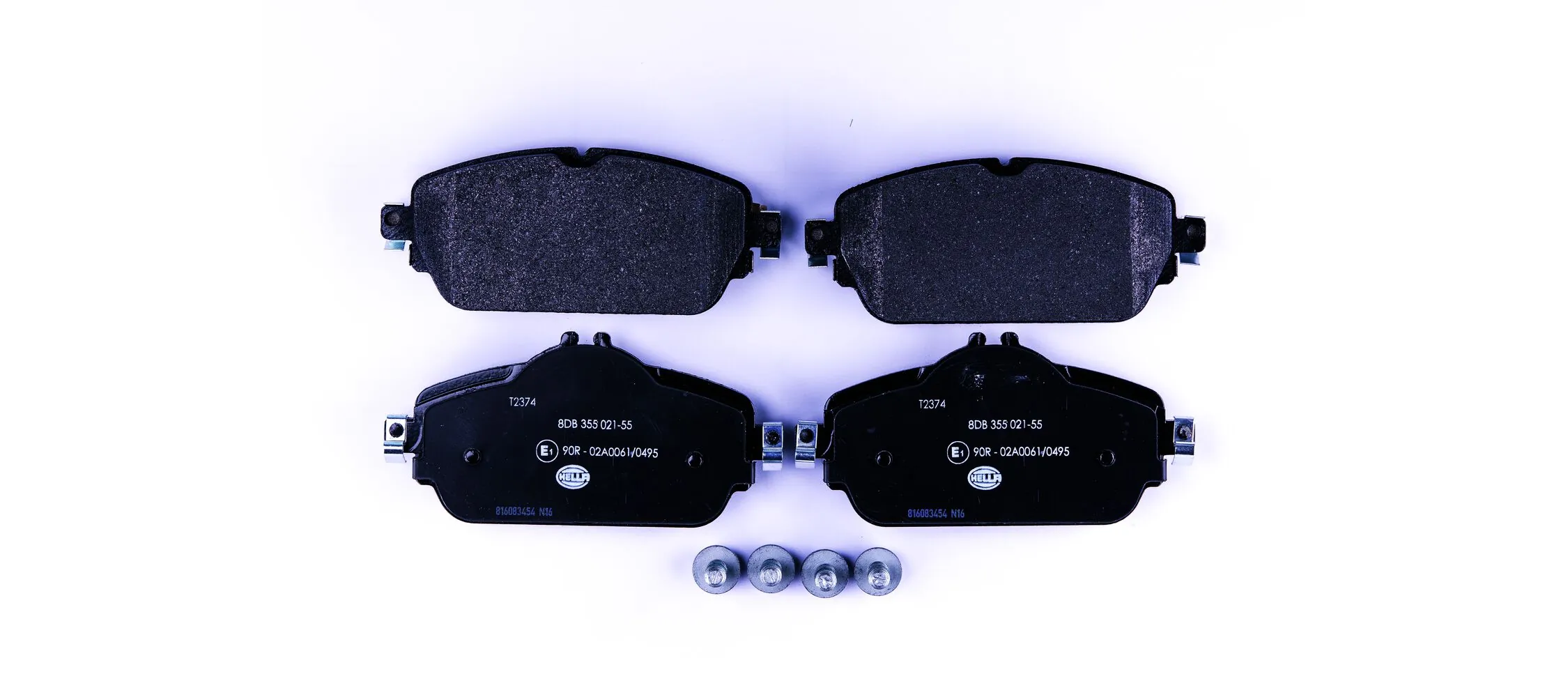 HELLA 8DB 355 021-551 Brake Pad Set, disc brake