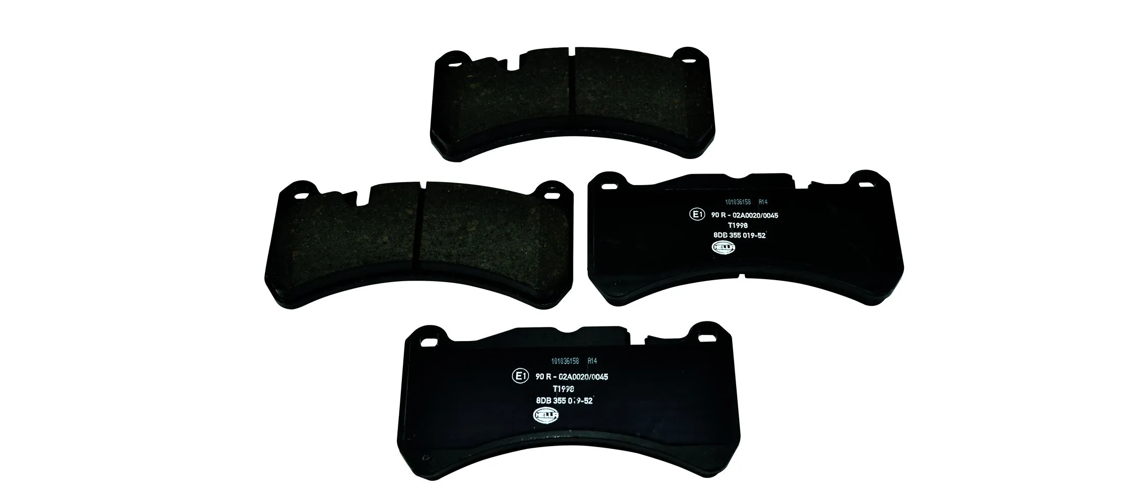 Brake Pad Set, disc brake 8DB 355 019-521