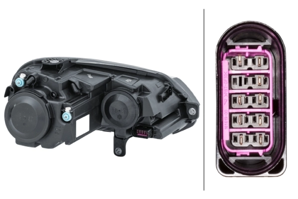 HELLA 1EJ 010 750-311 Headlight