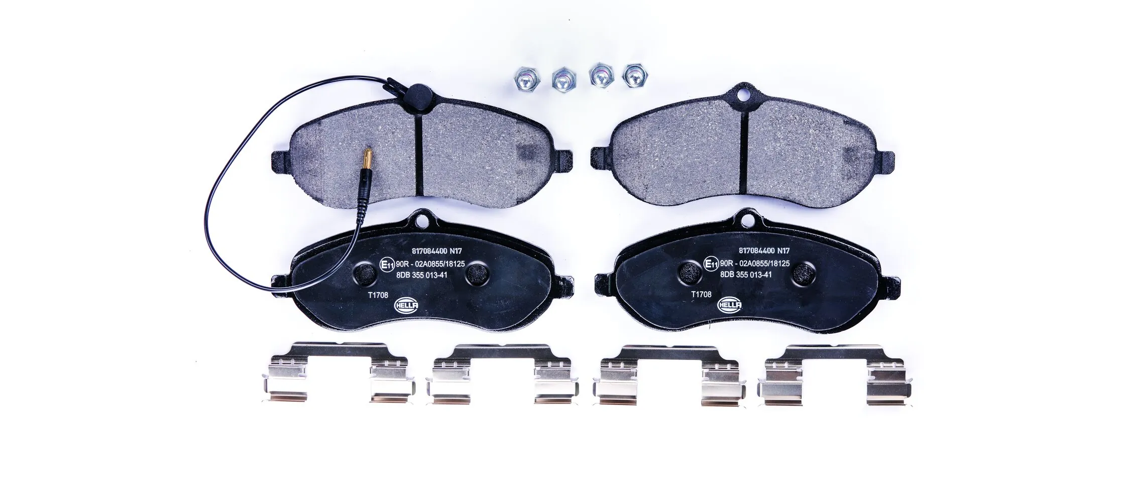 Brake Pad Set, disc brake 8DB 355 013-411