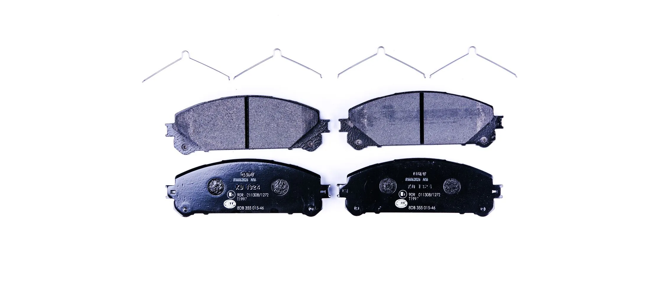 Brake Pad Set, disc brake 8DB 355 015-461
