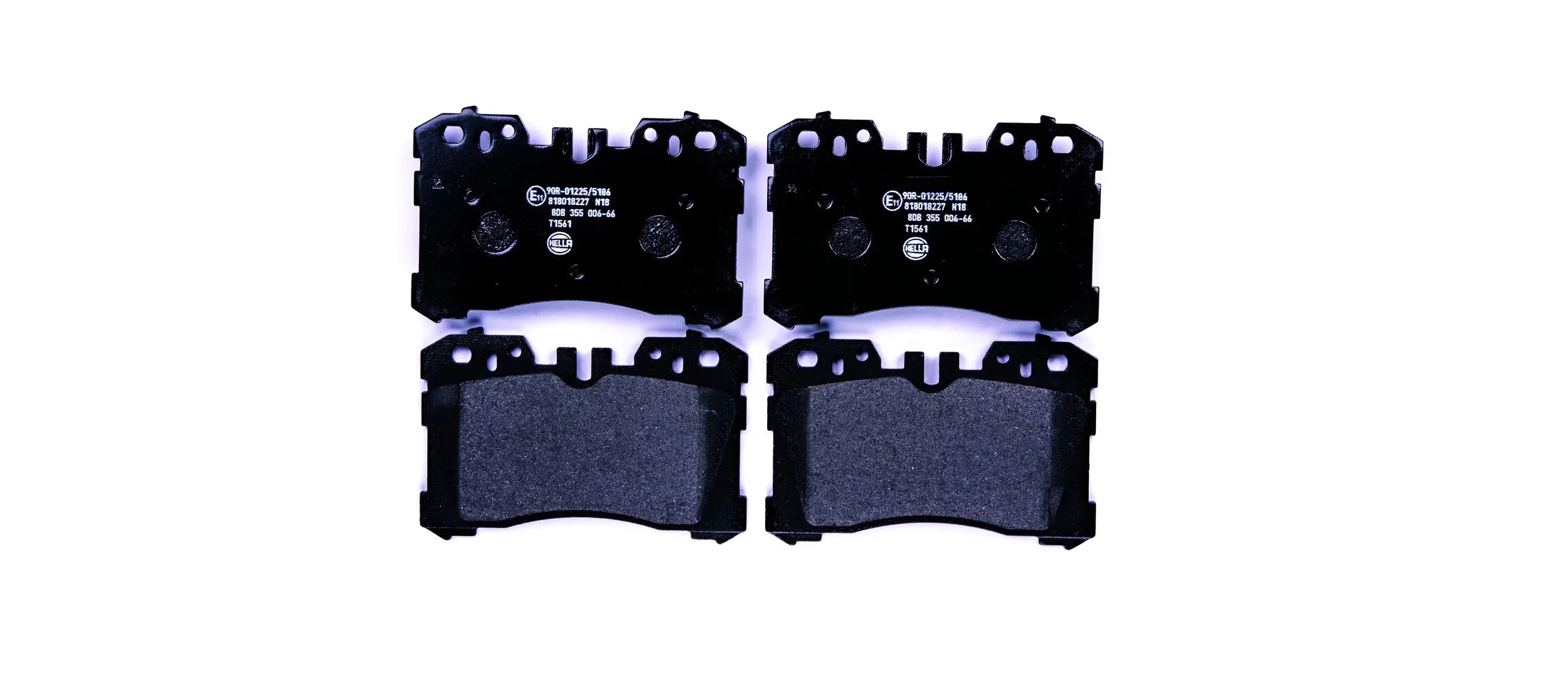 Brake Pad Set, disc brake 8DB 355 006-661