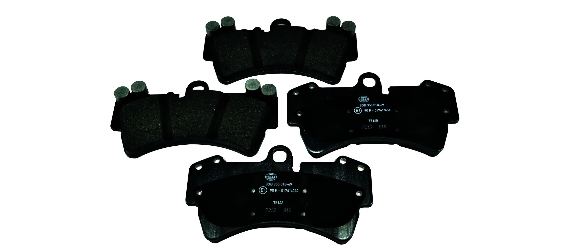 Brake Pad Set, disc brake 8DB 355 018-691
