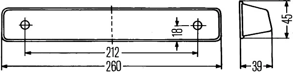 Licence Plate Light 2KA 001 610-001