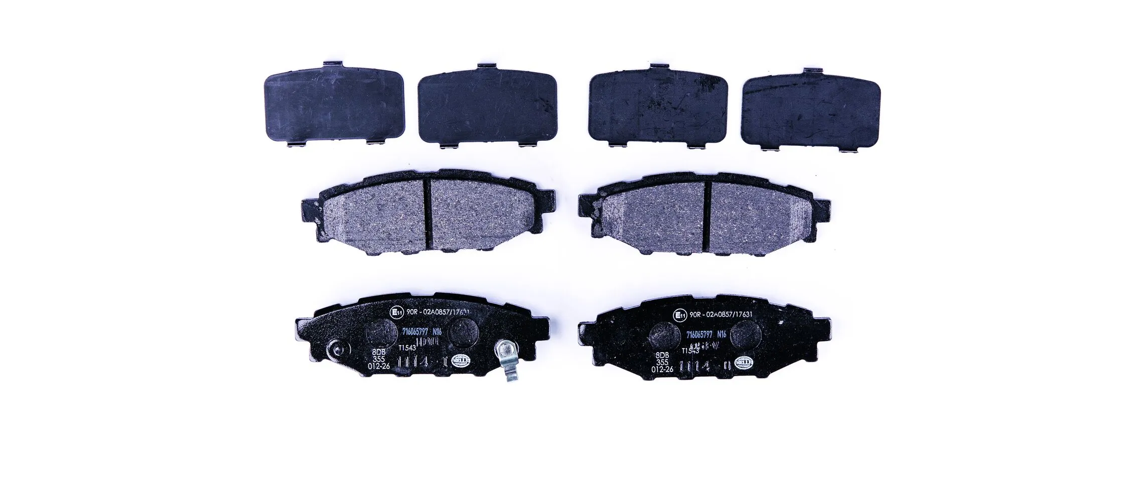 Brake Pad Set, disc brake 8DB 355 012-261