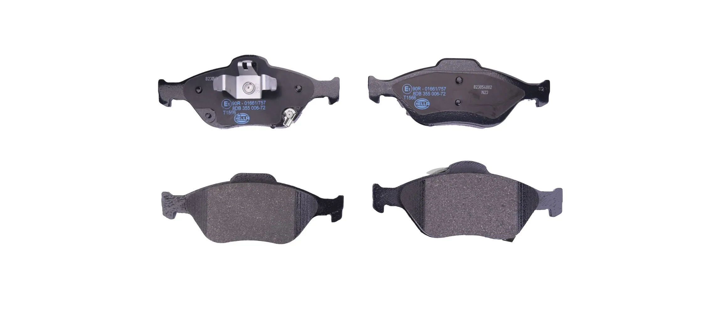 Brake Pad Set, disc brake 8DB 355 006-721