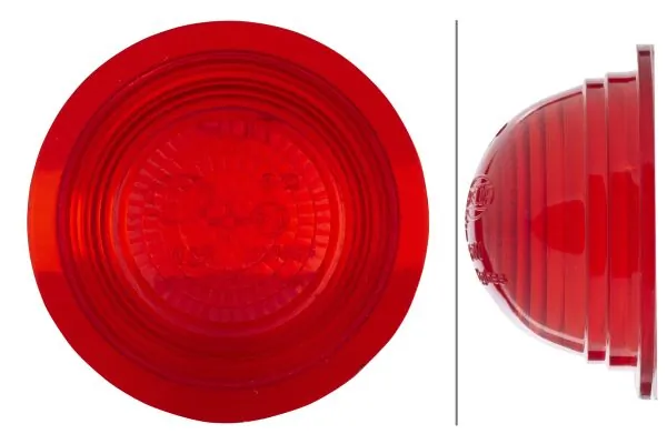 Lens, end outline marker light 9EL 950 315-061