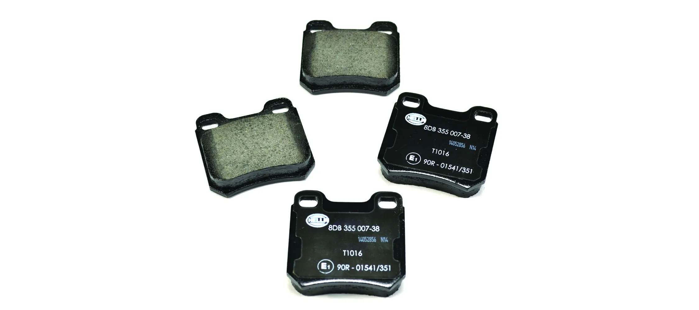 Brake Pad Set, disc brake 8DB 355 007-381