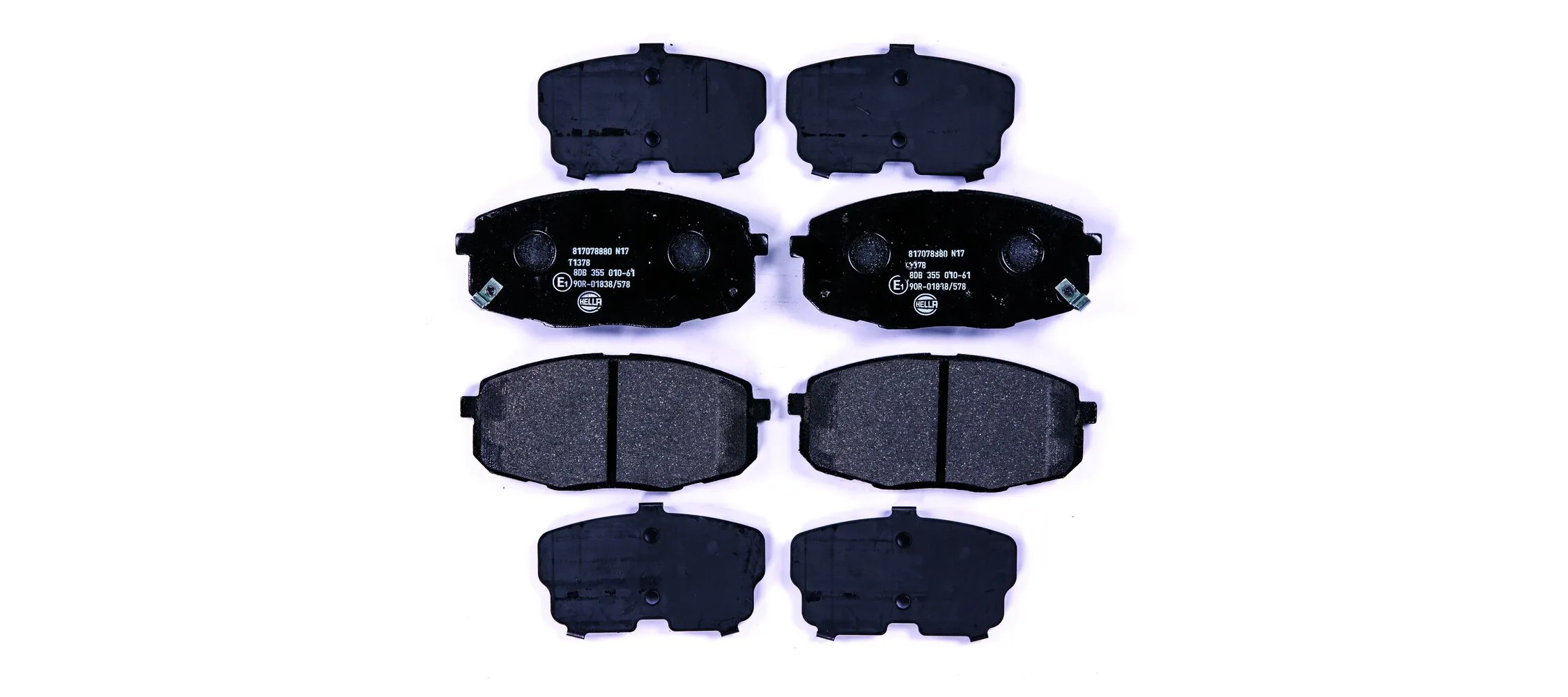 Brake Pad Set, disc brake 8DB 355 010-611