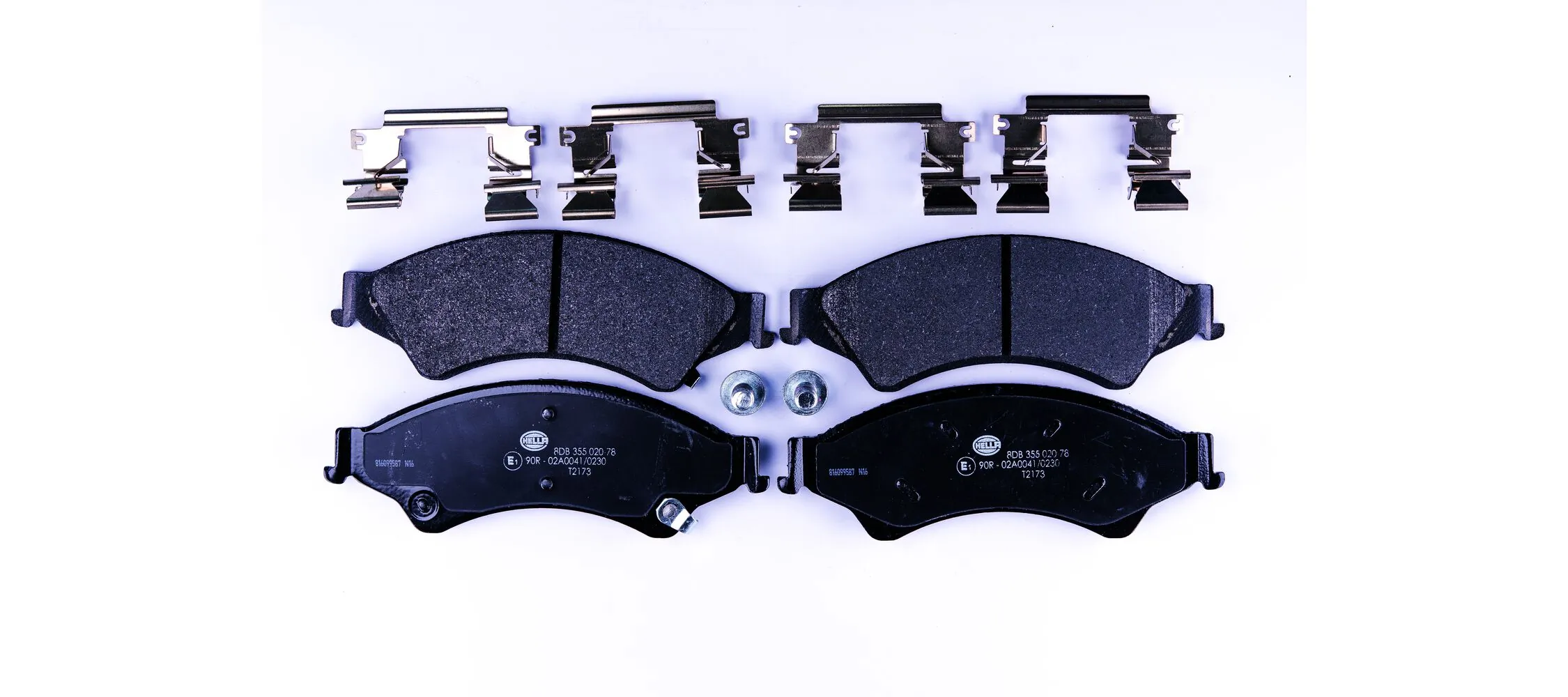 Brake Pad Set, disc brake 8DB 355 020-781