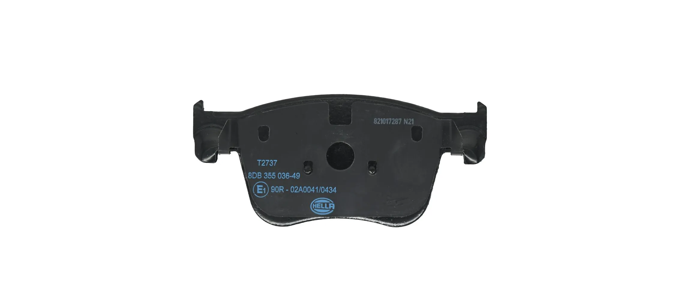 Brake Pad Set, disc brake 8DB 355 036-491