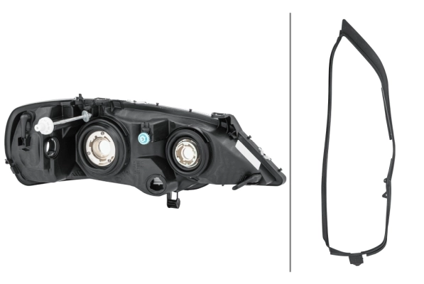 HELLA 1EG 007 640-311 Headlight