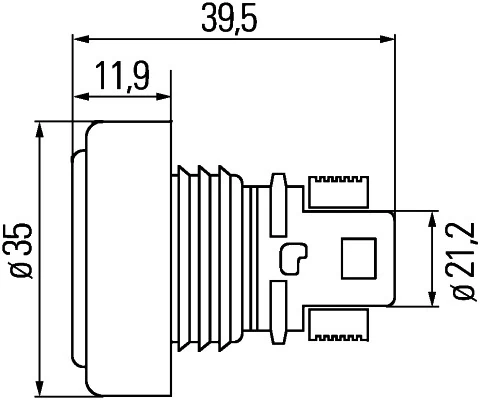 HELLA 2PF 340 825-001 Position Light