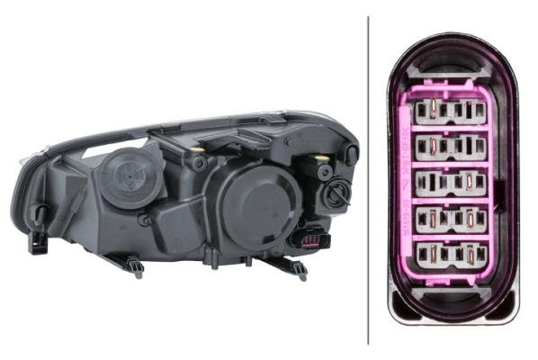 Headlight 1EJ 009 587-621