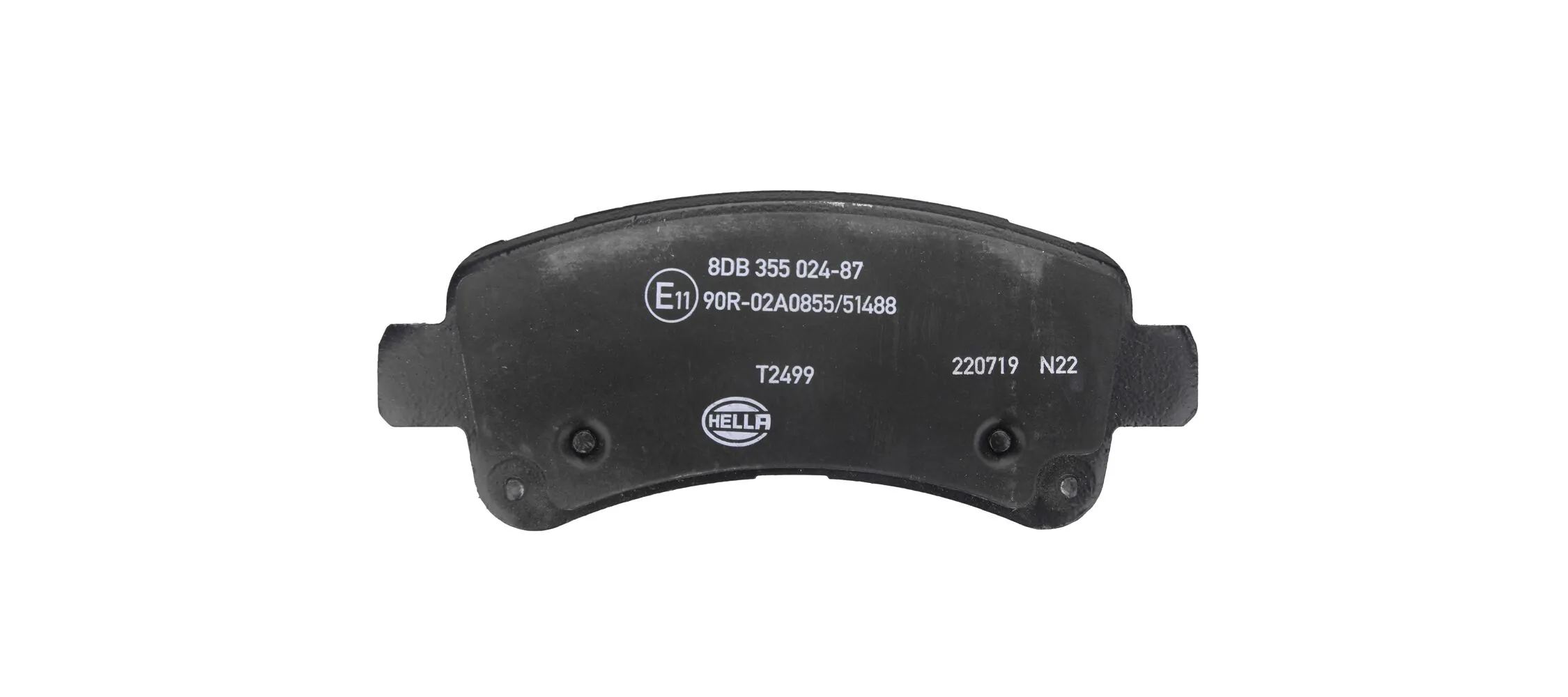 HELLA 8DB 355 024-871 Brake Pad Set, disc brake