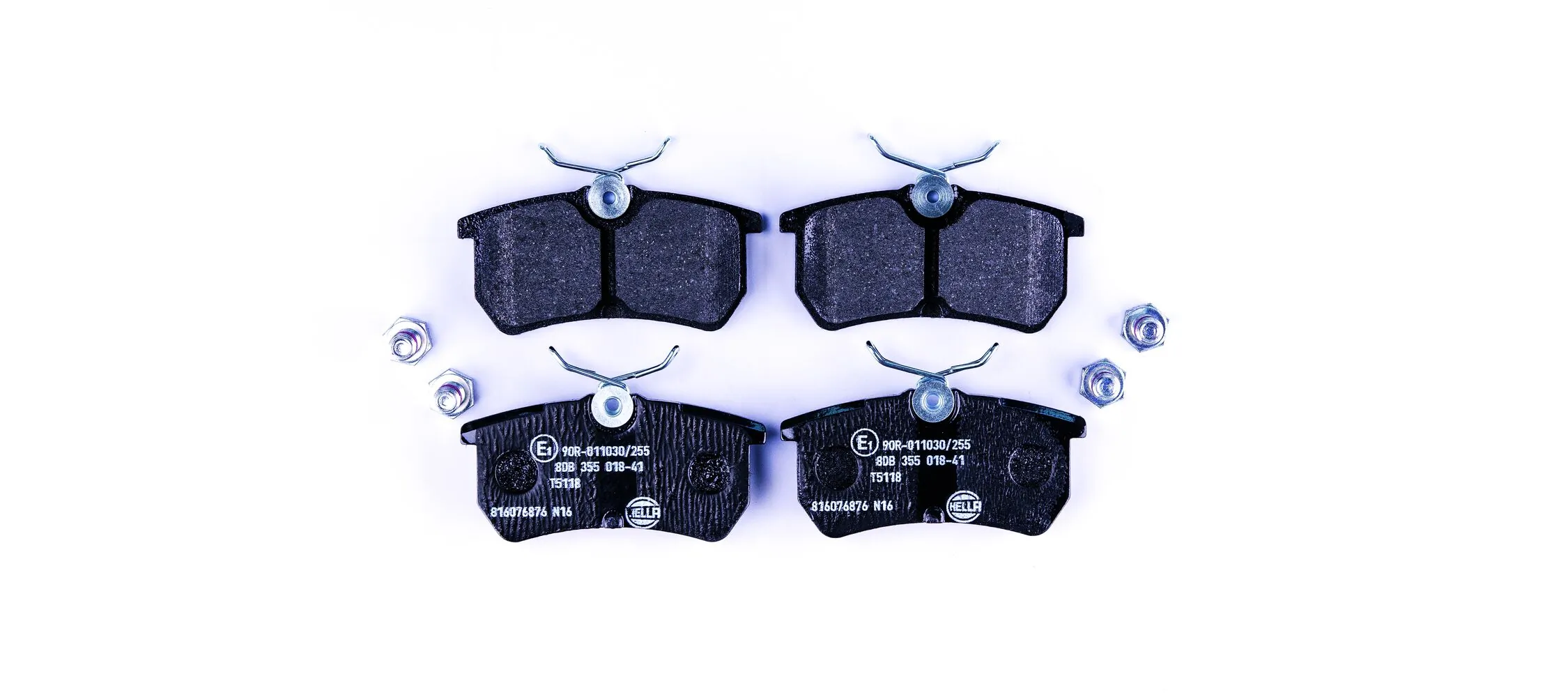 Brake Pad Set, disc brake 8DB 355 018-411